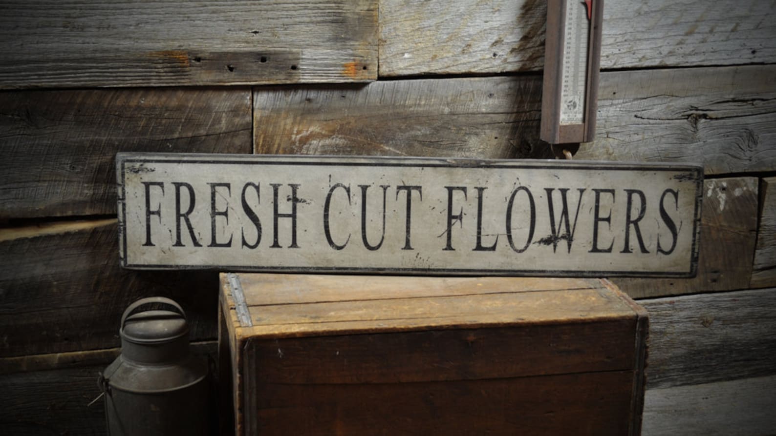 Fresh Cut Flowers Sign Sign for Flower Garden Garden Flower Etsy