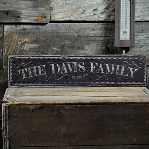 Last Name Sign, Family Name Sign, Wedding Gift, Name Wedding Sign, Anniversary Sign, Family Name Sign, Custom Wedding Gift Decorations