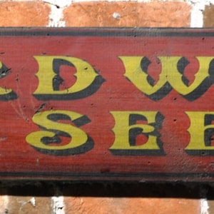 Hardware & Seeds Sign, Feed Store Decor, Farm Sign, Hardware Store Gift, Seed Company Gift, Rustic Hand Made Vintage Wooden Sign Decor