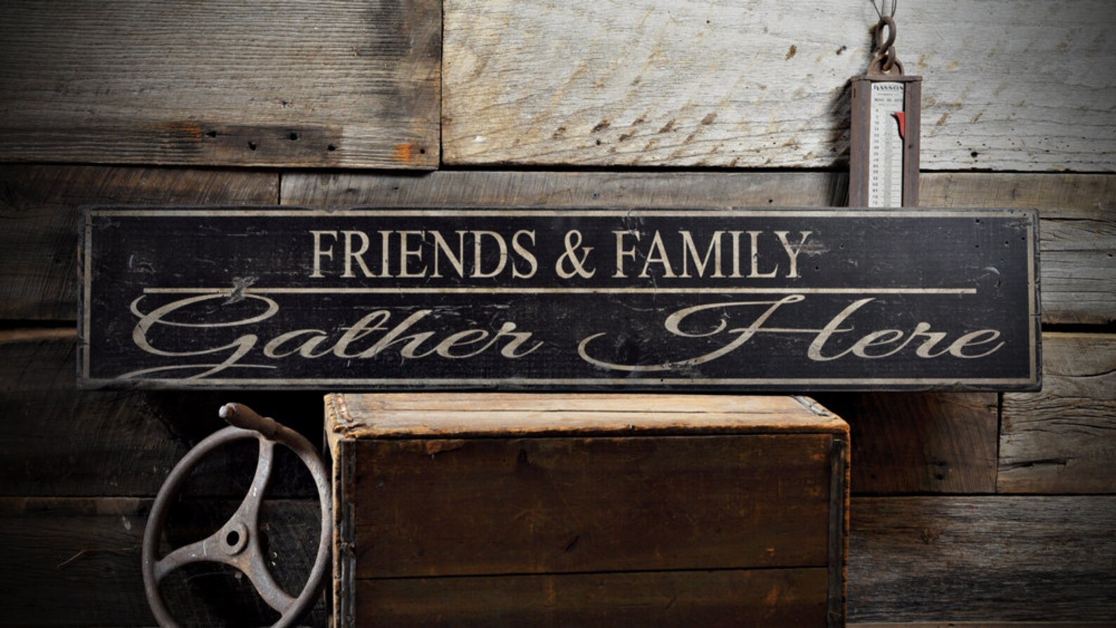 Gather Gather Here Sign Gather Sign Wood Wooden Gather Etsy