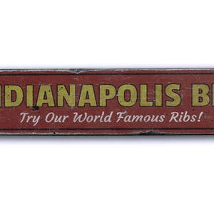 BBQ Ribs Sign, Custom BBQ Wood Sign, BBQ Ribs Lover Gift for Smokehouse ...