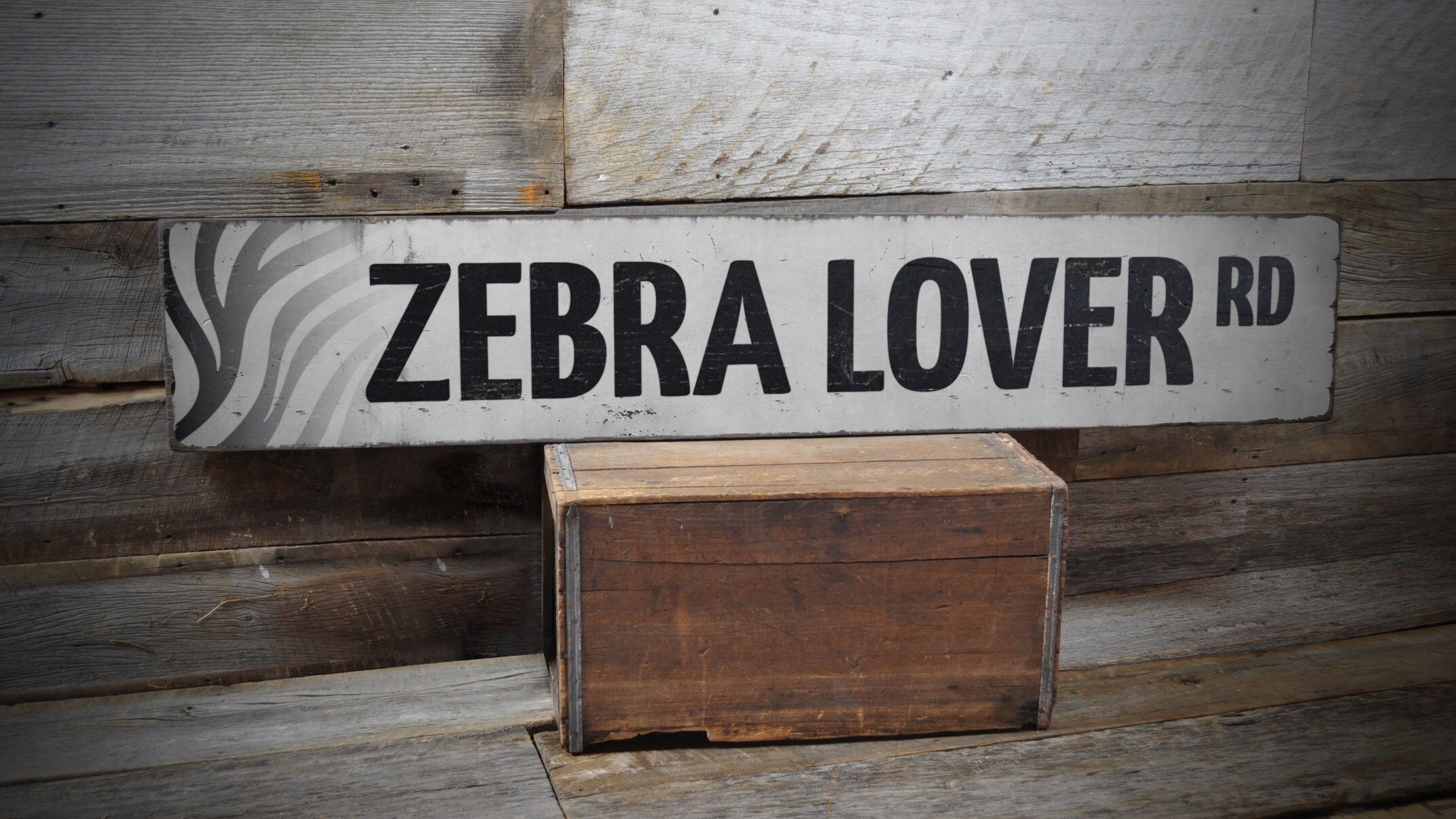 Zebra Lover Sign, Zebra Decor, Zebra Sign, Home Wall Sign, Zebra Lover Gift, Zoo Wall Decor, Animals Sign, Rustic Wall Sign - Wood Sign