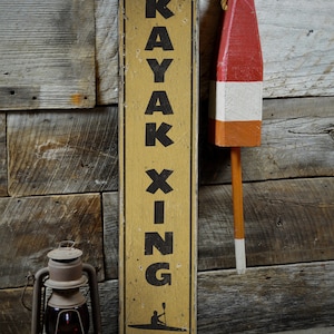 Kayak Sign, Outdoors Kayaking, Lake Kayaking, River Kayaking, Outdoors Lover, Kayak, Kayak Paddle, Rustic Handmade Wood Sign Decorations