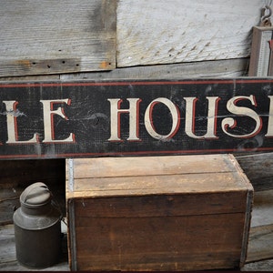 Ale House Pub Brewery Sign, House Decoration, Pub House, Sign For The Pub, Pub Decorations - Rustic Hand Made Vintage Wooden Sign Decoration