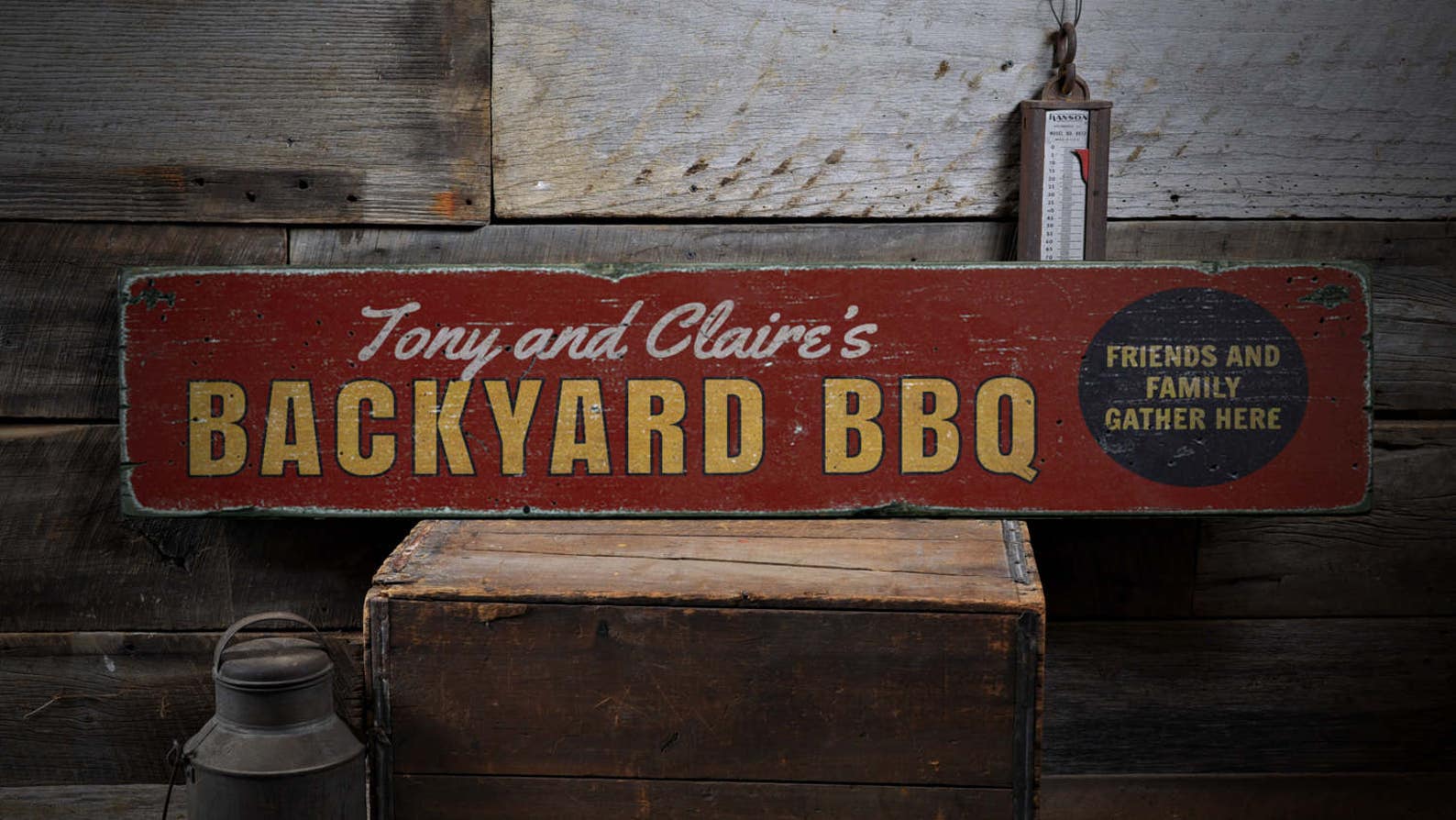 Backyard BBQ Sign Custom Barbecue Sign Grill Master Gift for Etsy
