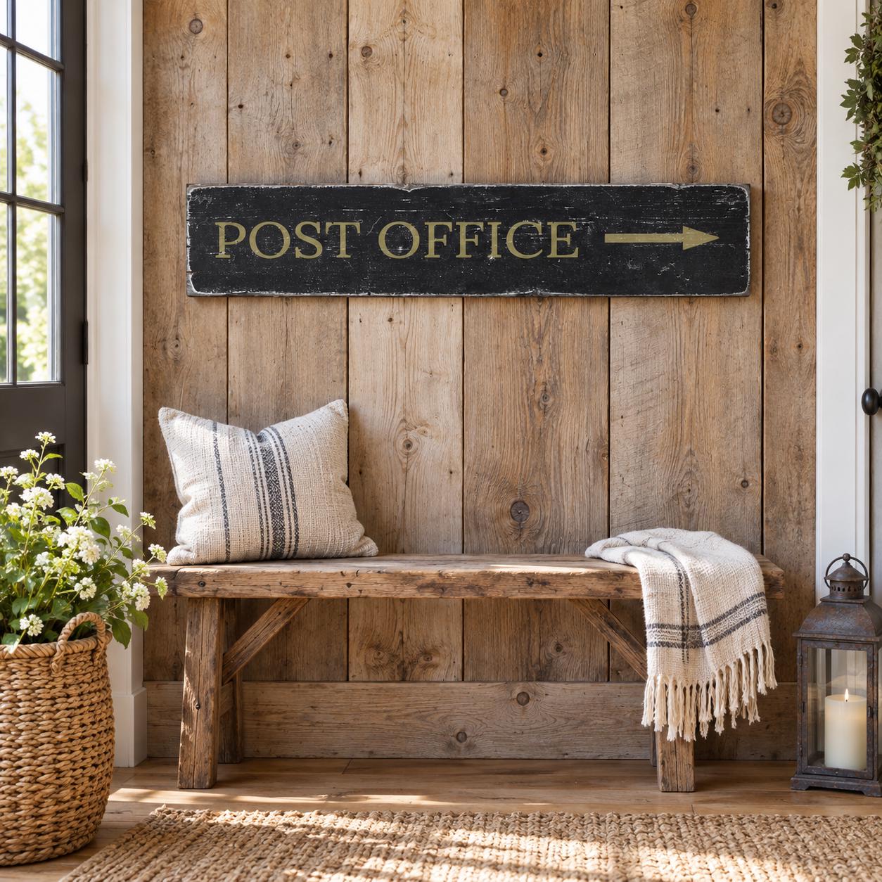Post Office Sign - Etsy
