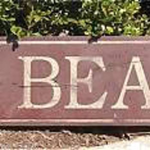 Palm Beach Directional Wood Sign - Rustic Hand Made Vintage Wooden Sign WWS000204