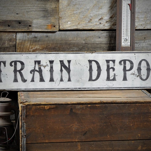 Custom Family Est. Date Sign - Rustic Hand Made Vintage Wooden