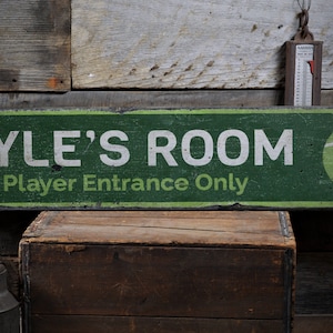 Tennis Player Wood Sign, Tennis Lover Gift, Tennis Room Decor, Vintage Tennis Decor, Kid Tennis Player, Rustic Handmade Wood Sign For Rooms