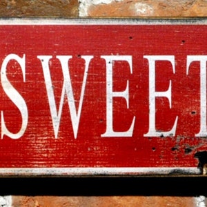 Home Sweet Home Schild, Einweihungsparty Geschenk, Rustikales Wohndekor, Bauernhaus Schild, Rustikales Handgemachtes Vintage Holzschild WWS000064