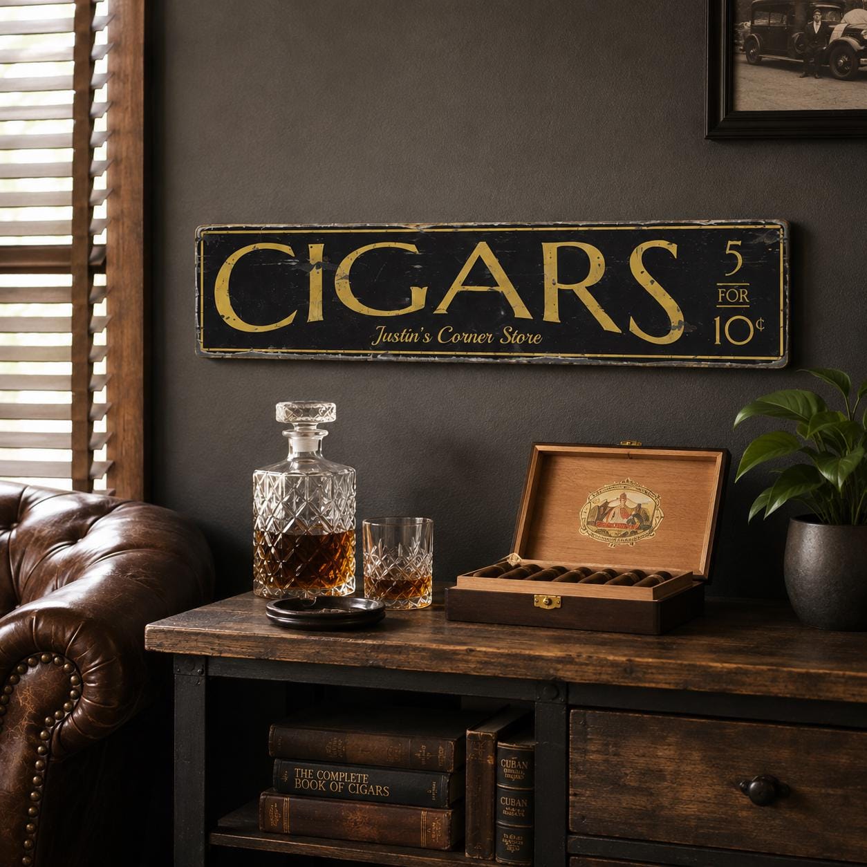 1920-30年代イギリスBelar Cigarsシガーブリキ看板ディスプレイ Vintage Cigar Signs - Etsy - Page 4