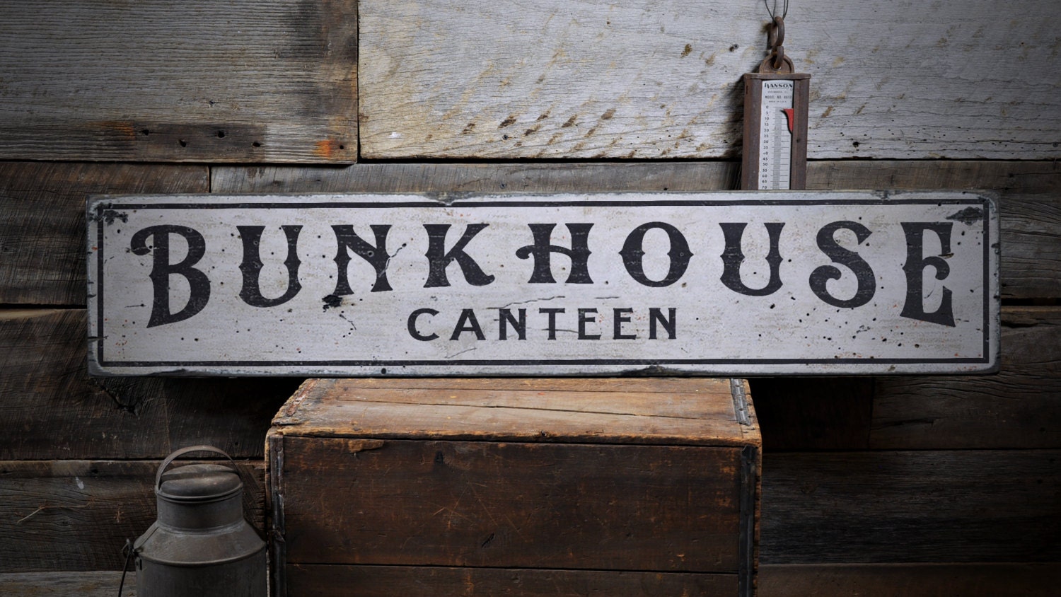 Bunkhouse Sign Canteen Sign Wood Canteen Sign Military Etsy UK