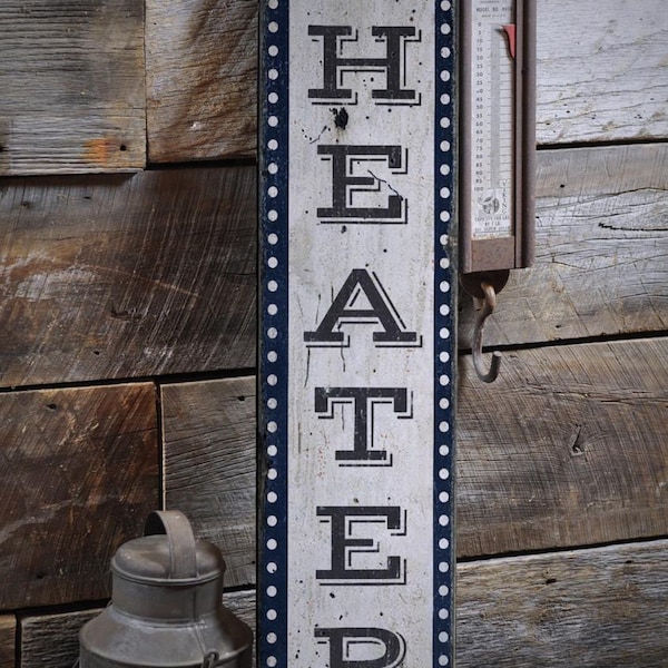 Movie Room Sign, Home Theater Sign, Vertical Theater Sign Wood Theater Sign, Home Theater Decor - Rustic Hand Made Wooden Sign For Theater
