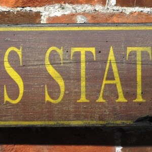 State Park Schild, Wanderliebhaber, Nationalpark Schild, Park Dekor, Wander Geschenk, rustikales handgemachtes Vintage Holzschild WWS000033