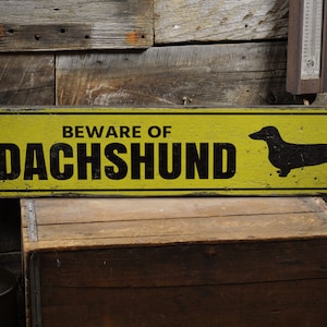 Dachshund Dog Sign, Dachshund Dog Lover, Dog House Decor, Dog Lover, Rustic Signs, Wooden Signs- Rustic Hand Made Vintage Wooden Decor
