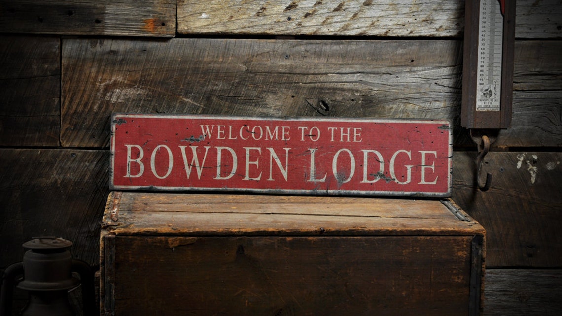 Custom to Family Lodge Sign Signs for Lodges Lodge Etsy