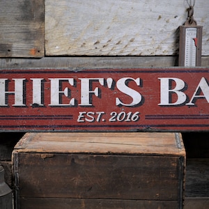 Custom Bar Sign, Custom Pub Sign, Custom Tavern Sign, Home Bar Sign, Wooden Bar Sign, Bar Decor -Rustic Hand Made Distressed Wood Decor Sign