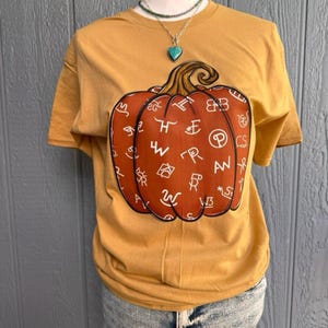 Branded Pumpkin Patch Fall Graphic Tee, Pumpkin Patch Shirt, Fall Tee, HP Fan Gift, Halloween Tee, Fall Sweatshirt