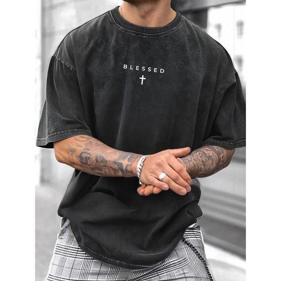 Blessed Shirt, Faith Cross Hoodie, Gift for Christians, Religious Mom Dad Shirt, Church T-Shirt, Jesus Lover T-Shirt, Bible Verse Sweatshirt