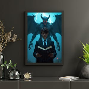 Death Note Anime Wandkunst, digitaler Download, helles Yagami Poster, japanischer Manga Druck, dunkle ästhetische Anime Dekoration, Sofort Download