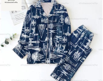 Star Wars Pajamas Set Star Wars Shirt Star Wars Family Pajamas Star Wars Matching Pajama Set Star Wars Holiday Pajamas Movie Shirt Etsy