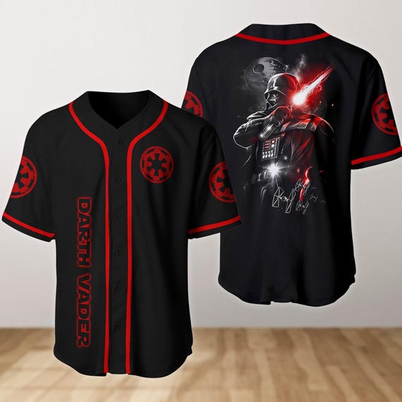 Darth Vader Jersey, Star Wars Baseball Jersey, Anakin Skywalker