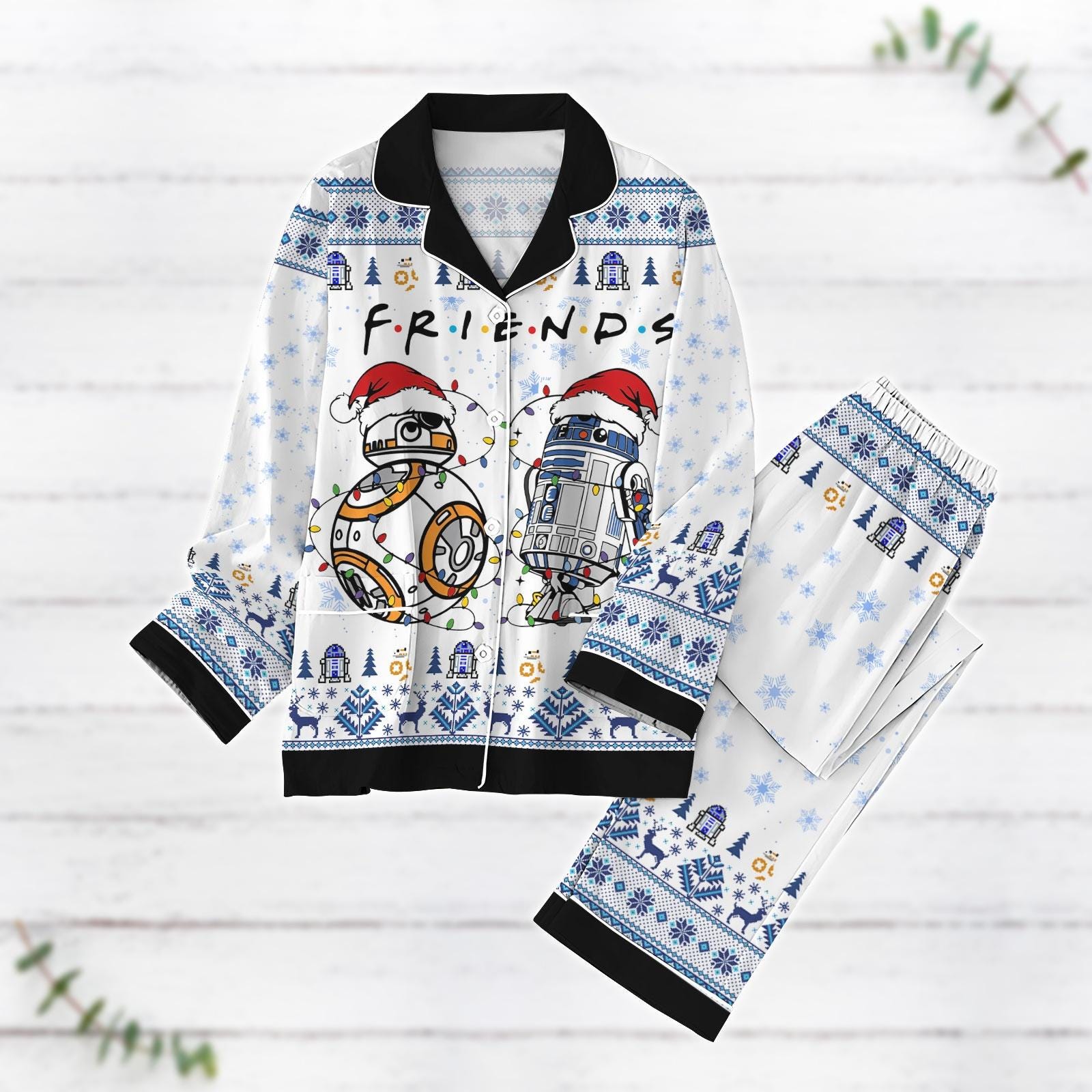 Star wars christmas pajamas couples sale