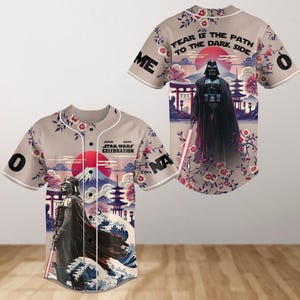 Personalized Star Wars Darth Vader Baseball Jersey, Darth Vader Japan