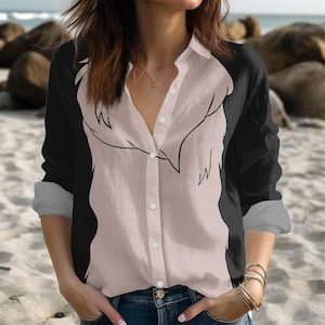 Lucifer Blouse Shirt, Cinderella Cat Halloween Costume, Lucifer Cosplay, Disneyland Outfit, Cartoon Character Women Shirt, Cat Lover