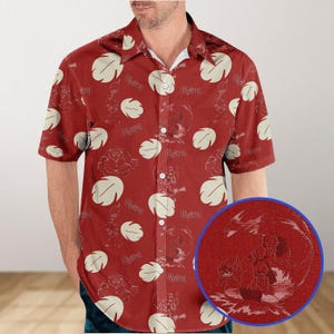 Lilo Stitch Ohana Button Shirt, Stitch Hawaiian Shirt For Women Men, Disney Movie Tropical Shirt, Lilo Costume Cosplay, Disney Vacation