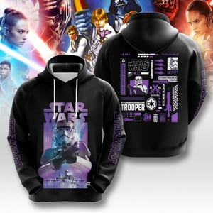 SURR × LEE HOODIE STARWARS ストームトルーパー BNWT Star Wars Men's Pull Over Hoodie Sz M new Black Kylo