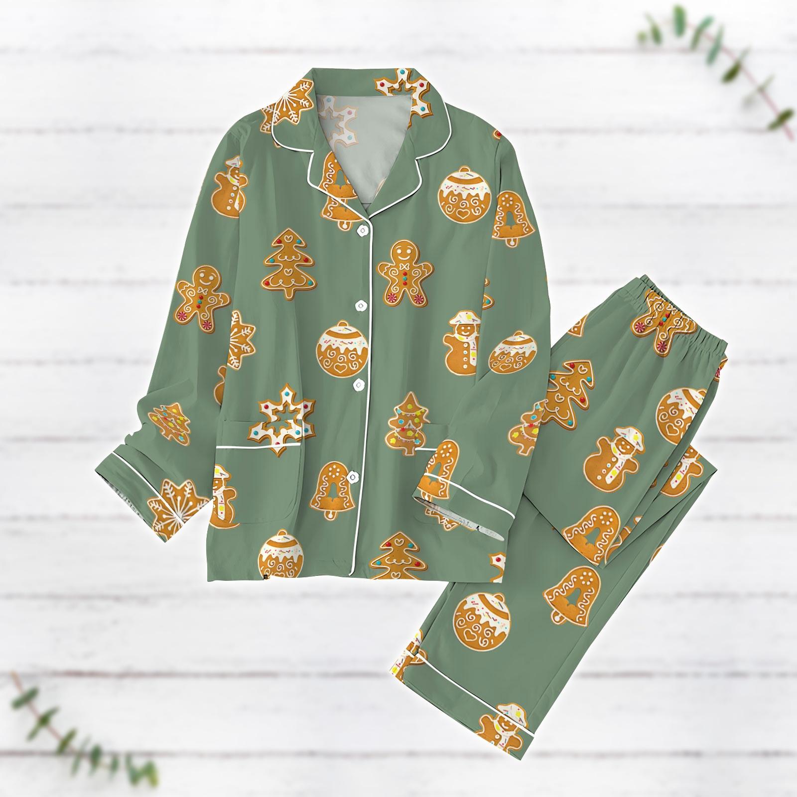 Gingerbread Girl Pjs Etsy