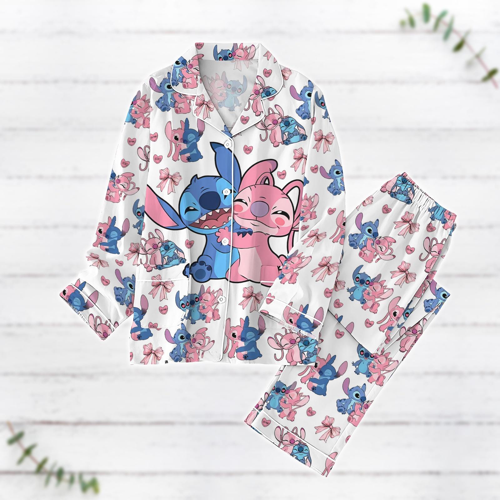 Lilo Stitch Fluffy Stitch Pyjamas Disney Lilo Stitch Plush Stitch