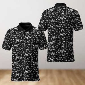 Star Wars Shirt, Star Wars Poloshirt, Herren Kurzarmshirt, Disney Film Shirt, Raumschiff Golf Shirt, Sommerferien Shirt
