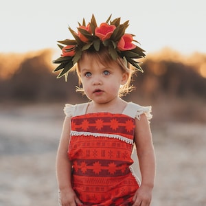 Moana Crown Moana Costume Moana Headband Moana Birthday image 5