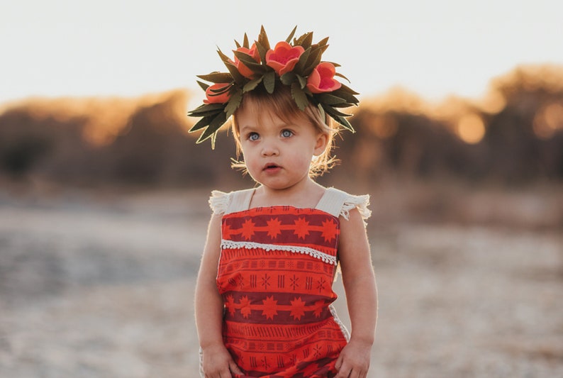 Moana Crown Moana Costume Moana Headband Moana Birthday image 5