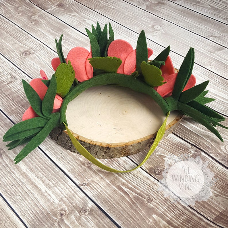 Moana Crown Moana Costume Moana Headband Moana Birthday image 2