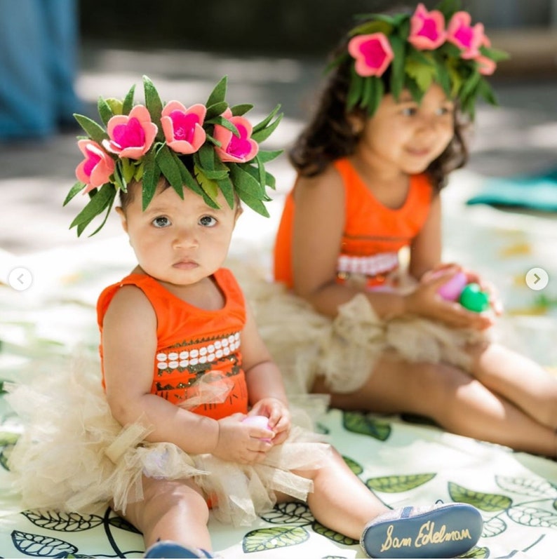 Moana Crown Moana Costume Moana Headband Moana Birthday image 3