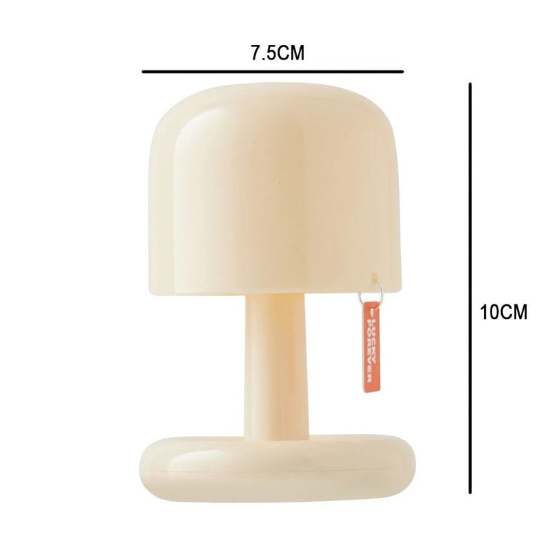 Mini Desktop Mushroom Lamp Sunset Lamp Night Light USB Rechargeable LED Mushroom Lamp Home Decor image 9