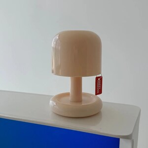 Mini Desktop Mushroom Lamp Sunset Lamp Night Light USB Rechargeable LED Mushroom Lamp Home Decor image 4