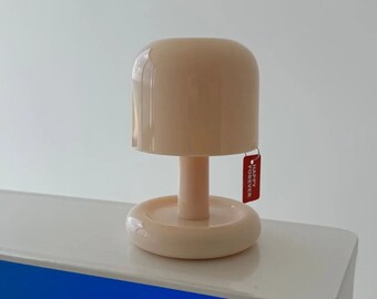 Mini Desktop Mushroom Lamp - Sunset Lamp Night Light USB Rechargeable LED Mushroom Lamp Home Decor