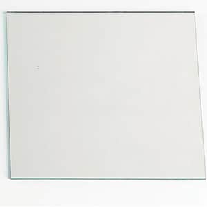 4 inch Square Mirror Glass Mosaic Tile Focal - 1 count - Mixed Media Art and Craft Supplies