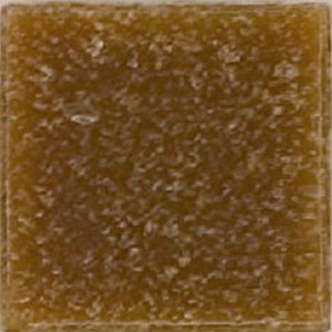 Tan Brown Vitreous Glass Mosaic Tile Pieces - 25 Tiles - 3/4 inch - Mixed Media Art and Craft Supplies