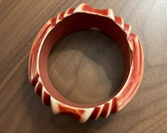 Bracciale vintage in resina francese