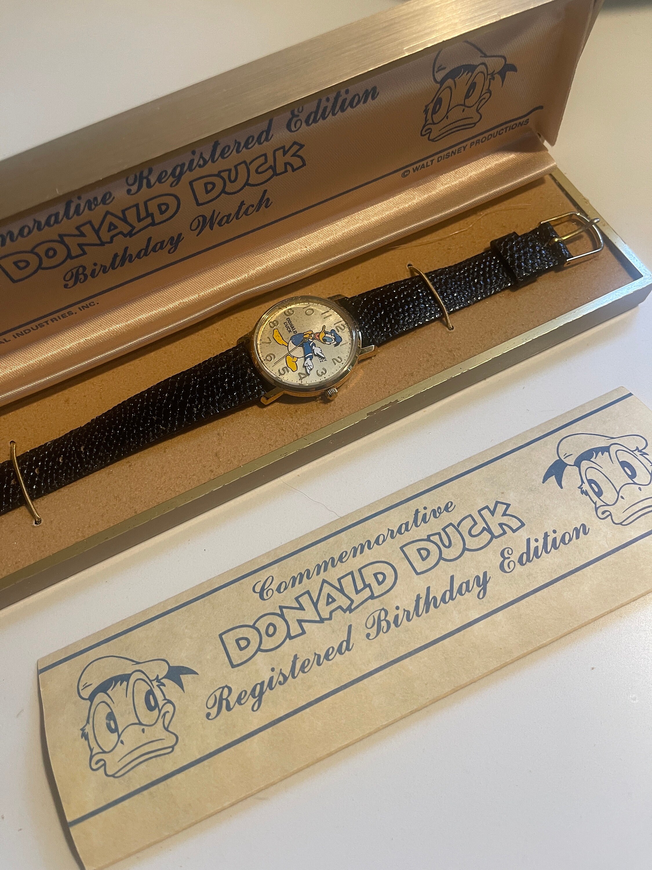 1984 Donald Duck Watch | New Never Been Worn | Orginal Packaging