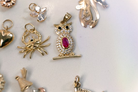 1990s Turtle Pendant | Sterling Silver Solid 925 … - image 4