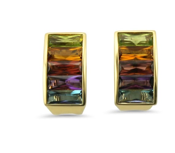 H. Stern Rainbow Collection Earrings | 18k Yellow Gol… - Gem