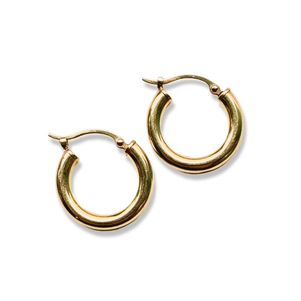 Carla Gold Earring Etsy