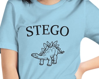 Stego Fan Shirt - Stegosaurus Tee for Dinosaur Lovers