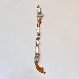 Chile Karte Wandkunst mit Pins Santiago Reise Souvenir 3D Home Office Decor Geschenk zum 5
